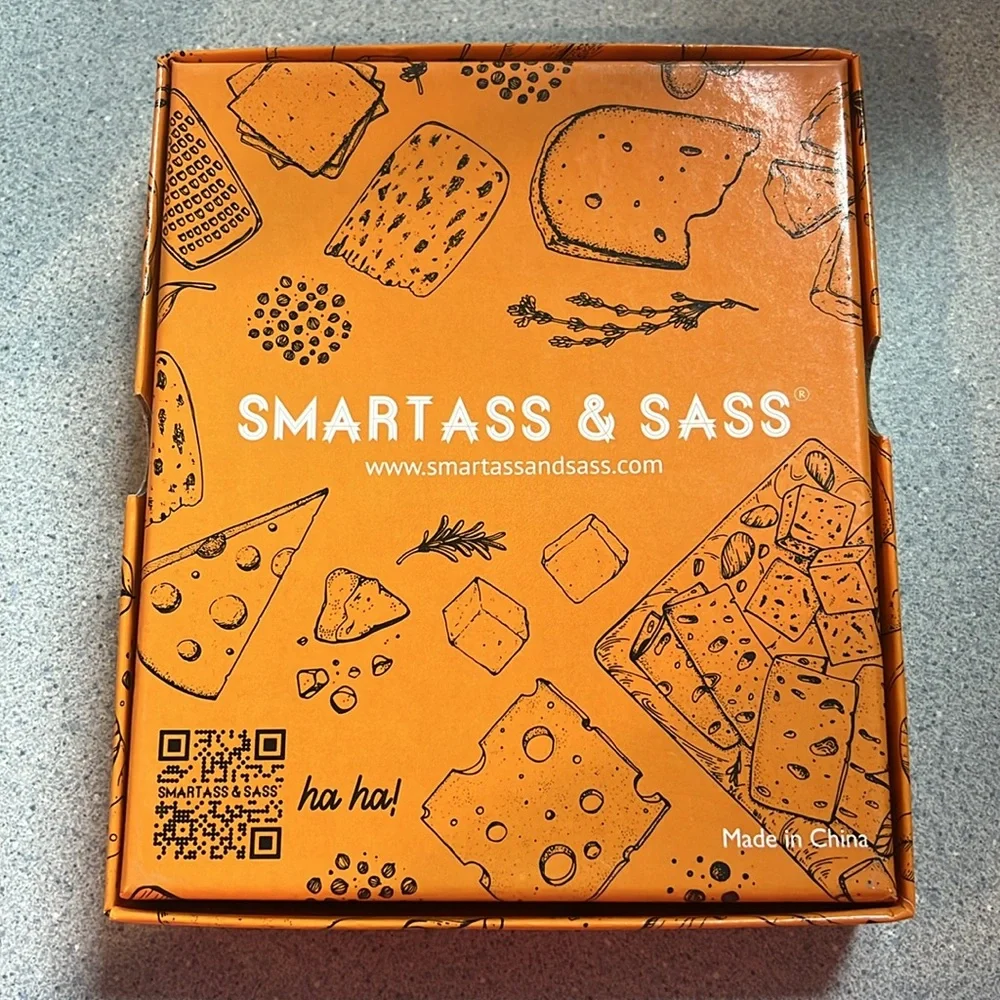 Smartass & Sass Cheese Knife Set - Picture 2 of 4